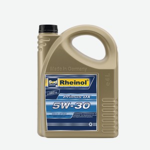 Моторное масло SWD Rheinol Primus DX 5W-30 синтетическое, 4л