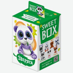 Мармелад Sweet Box Зверята + игрушка, 10г