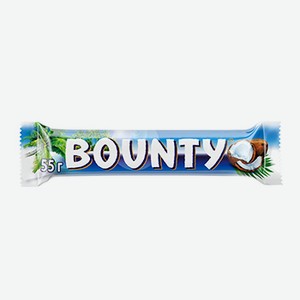 Батончик Bounty молочный шоколадный 55 г