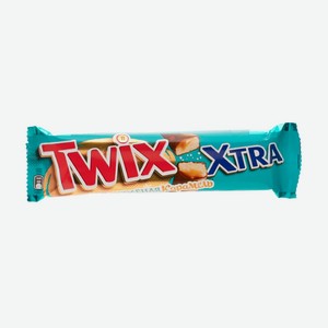 Шоколадный батончик  Xtra , Twix, солёная карамель, 82 г