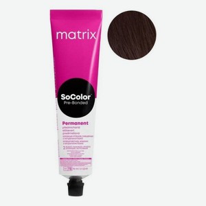 Перманентная краска для волос SoColor Pre-Bonded Permanent 90мл: 4VA