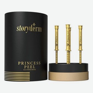 Пилинг-крем для лица, шеи и зоны декольте с золотом Princess Shine Peel 4*2мл