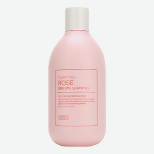 Парфюмированный шампунь с ароматом розы Purifying Rose Perfume Shampoo 300мл