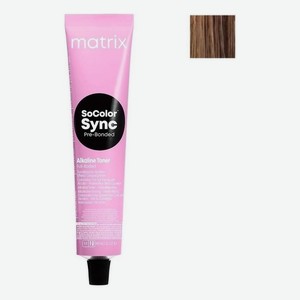 Крем-краска для волос без аммиака SoColor Sync Pre-Bonded Toner 90мл: 7MM