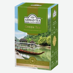 Чай зеленый AHMAD TEA Байховый, 100г