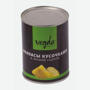 ананасы (кусочки) 580г