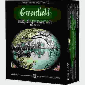 Чай Черный Greenfield Earl Grey Fantasy 100 Пакетиков