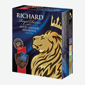 Чай черный Richard Royal English Breakfast, 100 пакетиков