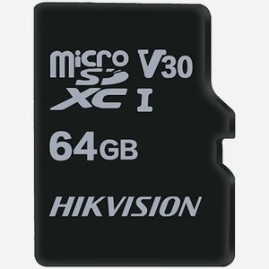 Карта памяти Hikvision microSDXC 64Gb Class10 HS-TF-C1STD/64G/Adapter adapter