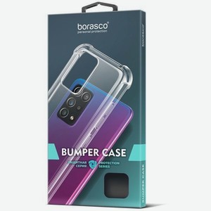 Чехол BoraSCO Bumper Case для Samsung Galaxy A24 (4G) прозрачный