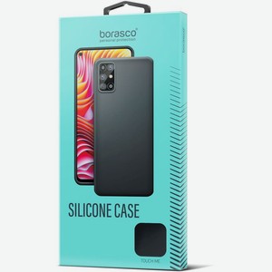 Чехол BoraSCO Silicone Case матовый для Xiaomi POCO X5 5G черный