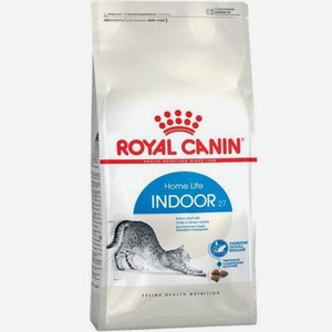 Корм для кошек ROYAL CANIN Indoor 27 взрослых живущих в помещении сухой 0.2кг