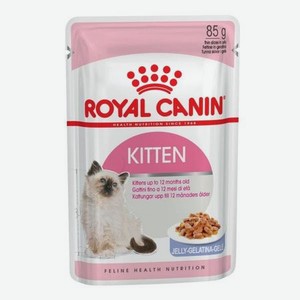 Корм влажный для котят ROYAL CANIN Kitten Instictive 85г желе пауч 77850