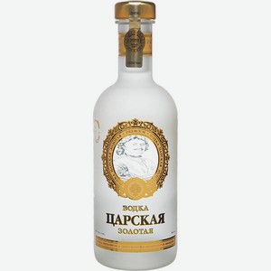 Водка Царская Золотая, алк. 40%, 0,5 л