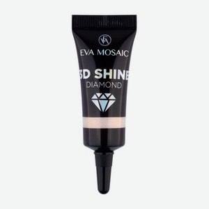 Глиттер для лица 7 мл Eva Mosaic 3D Shine Diamond Glitter