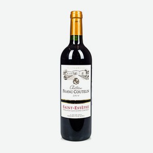 Вино французское красное AOC Saint-Estephe Chateau Franc Coutelin, 0.75 L