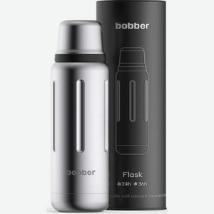 Термос BOBBER Flask-470, 0.47л, стальной/ черный [flask-470/matte]