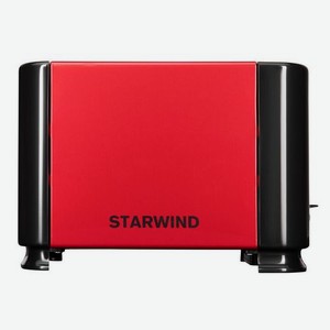 Тостер StarWind ST1102, красный/черный