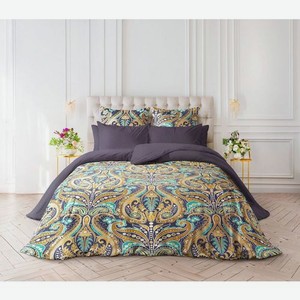 Комплект постельного белья VEROSSA Deria 739514, евро, сатин, разноцветный