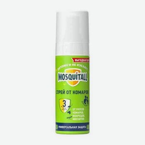 Спрей Mosquitall Универсальная Защита От Комаров 100 Мл