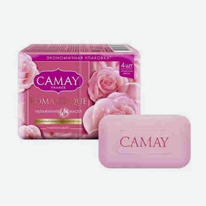 Мыло Camay Romantique Французская Роза 4*75г