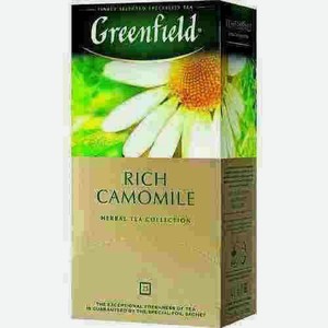 Чай Травяной Greenfield Camomile Meadow 25 Пакетиков