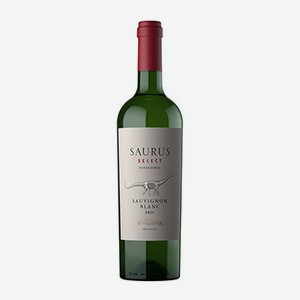 Вино аргентинское белое Saurus Sauvignon Blanc Select Patagonia Familia Schroeder, 0.75 L 750 г