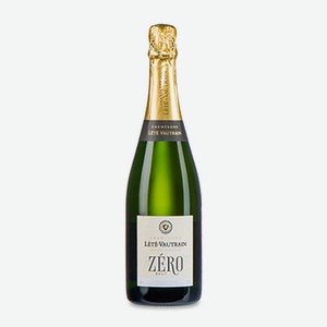 Шампанское белое э/брют AOC Champagne Lete Vautrain Brut Zero, 0.75 L