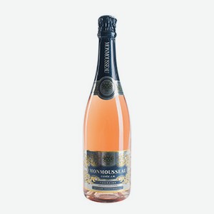 Игристое вино французское розовое брют AOC Touraine Cuvee JM Rose Brut Monmousseau, 0.75 L