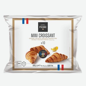 Мини-круассаны FOURNIL de PIERRE замороженные 25 г х 10 шт., 250 г, Франция