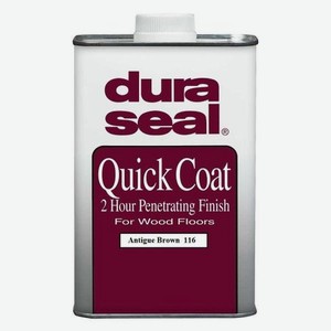 Масло для пола DuraSeal Quick Coat 116, Antique Brown - Античный коричневый, кварта 0,95л.