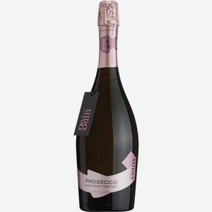 Вино игристое EXCLUSIVE ALCOHOL Millesimato Prosecco Rose Тревизо роз. брют, Италия, 0.75 L