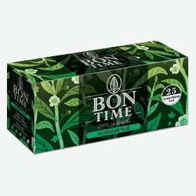 Чай зеленый «Bontime» 25 пакетиков, 50 г