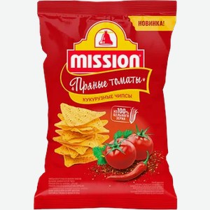 Чипсы кукурузные Mission Пряные томаты, 90 г