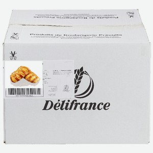 Слойка Delifrance Мини Дуэт с заварным кремом замороженная, 35г x 120шт