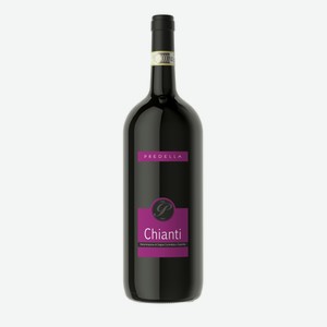 Вино Predella Chianti красное сухое, 1.5л