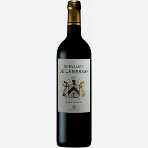 Вино Chevalier de Lanessan красное сухое, 0.75л