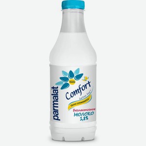 Молоко Parmalat пастеризованное безлактозное 1.8%, 900мл