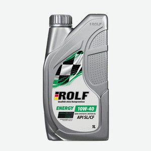 Масло моторное Rolf GT Sae 10W-40 полусинтетическое, 1л