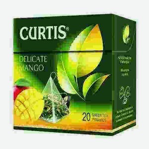 Чай Зеленый Curtis Delicate Mango 20 Пирамидок