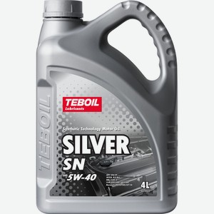 масло полусинтетическое TEBOIL Silver SN 5W-40 4 литра