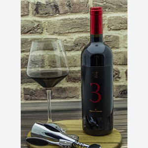 Вино Poggio Verrano Поджио Верано 3 Красное Сухое 2010 г.у. 14% 0,75 л, Италия