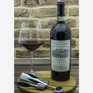 Вино Fattoria di Calappiano Кьянти Ризерва Виничиано Красное Сухое 2015 г.у. 13,5% 0,75 л, Италия