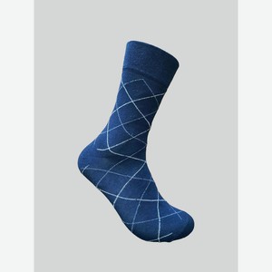 Носки мужские Dauber арт D2025 - Синий, С ромбом, 25