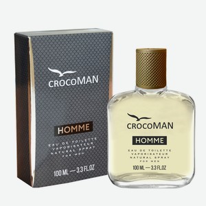 Туалетная вода мужская CrocoMan Homme 100мл