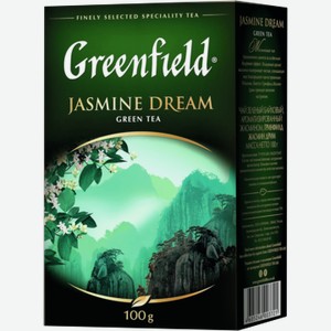 Чай Гринфилд зеленый Жасмин Дрим 0.1кг