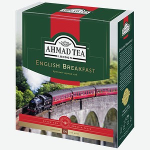 Чай АХМАД ТИ черный, Английский Завтрак, 100шт