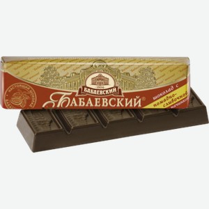 Батончик шоколадный БАБАЕВСКИЙ со сливочной начинкой, 0.05кг