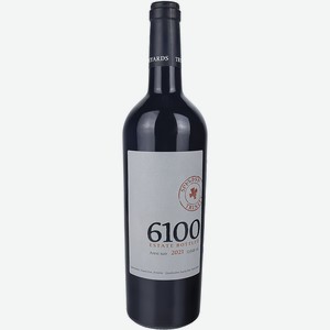 Вино Тринити Красное Сухое 6100 Арени Нуар 2021 г.у, 15%, 0,75 л, Армения