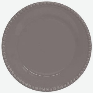 Тарелка закусочная Easy life Темно-серый Tiffany 19 см